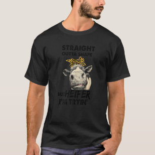 T-shirt Heifer I Essaie De Léopard Farmers Vache