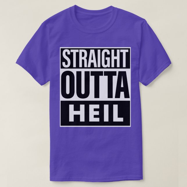 T-shirt Heil Nom Droit En Dehors Heil (Design devant)