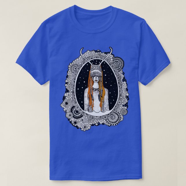 T-shirt heilung meilleures filles d'art (Design devant)