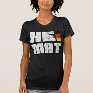 T-shirt Heimat, Allemagne, Allemagne Accueil, Chemise T-Sh