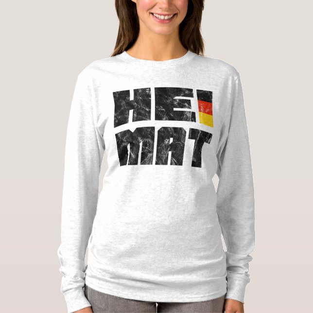 T-shirt Heimat, Allemagne, Allemagne Accueil, Patrie (Devant)