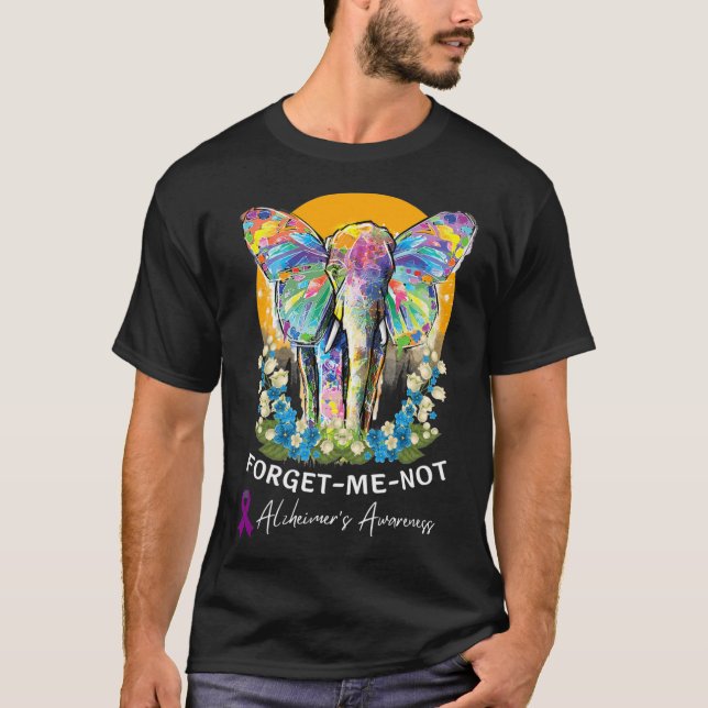 T-shirt Heimerheimer Elephant Oubliez-moi-pas Heimerheimer (Devant)