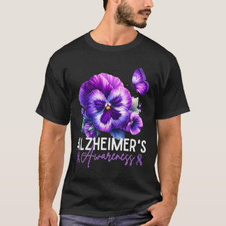 T-shirt Heimerheimer Viola Floral Pansy Dementi Heimerheim