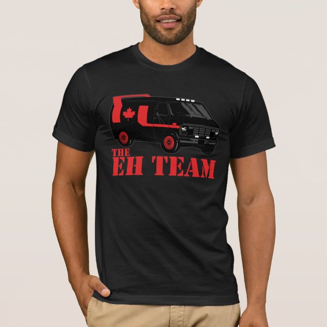 T-shirt hein l'équipe - toute grêle Canada (Devant)