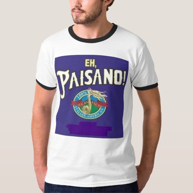 T-shirt Hein, Paisano ! (Devant)