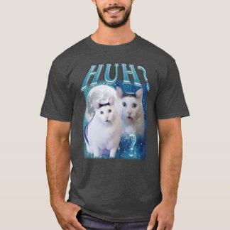 T-shirt Hein quoi drôle de mème de chat drôle