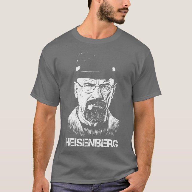 T-shirt Heisenberg Face Au Danger (Devant)