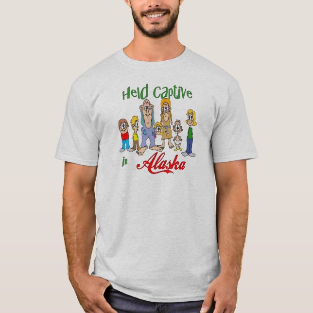 T-shirt Held Captive en Alaska (Devant)