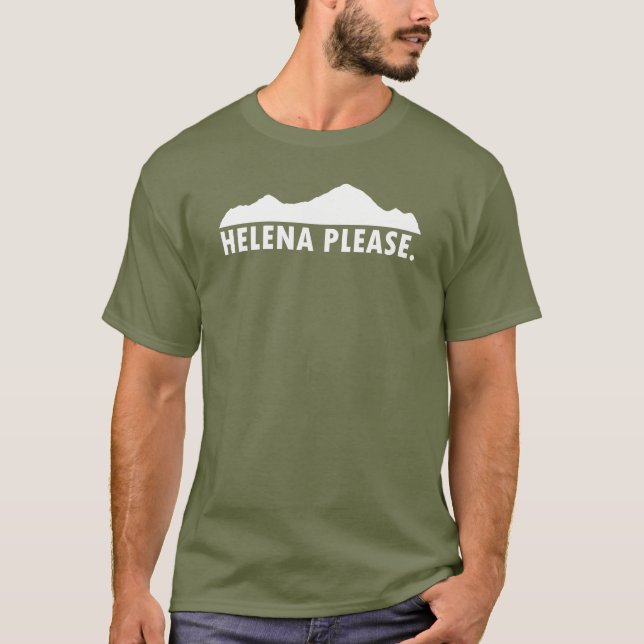 T-shirt Helena Montana Merci (Devant)