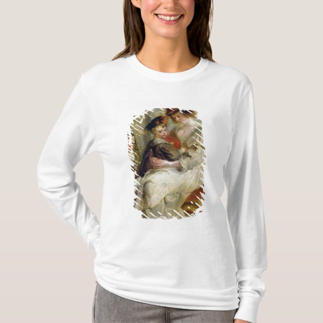 T-shirt Helene Fourment avec deux de ses enfants (Devant)