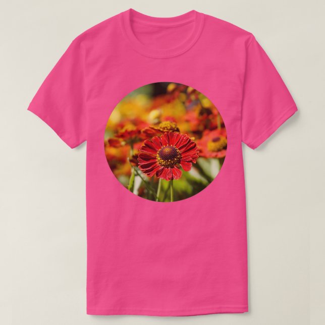 T-shirt Helenium autumnale Salsa (Design devant)