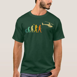 T-shirt Helicopter Evolution helicopters