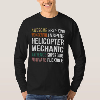T-shirt Helicopter Mechanic  Appreciation