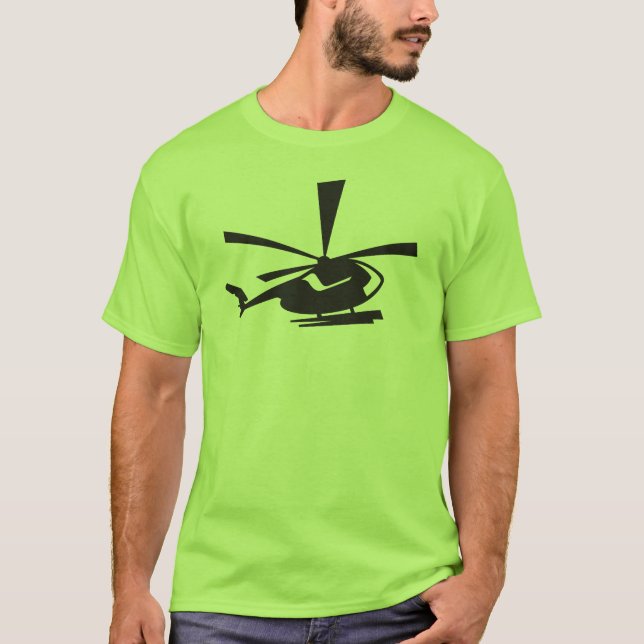 T-shirt hélicoptère (Devant)