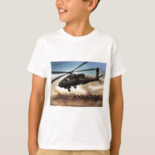 T-shirt Hélicoptère d'AH-64 Apache