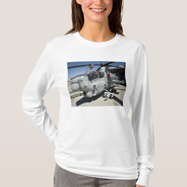 T-shirt Hélicoptère d'attaque AH-1Z Super Cobra (Devant)