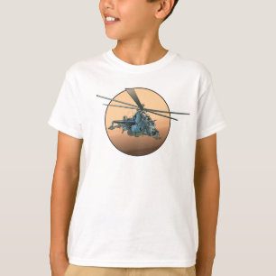 T-shirt Hélicoptère de dessin