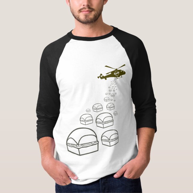 T-shirt Hélicoptère de Krystal (Devant)