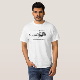 T-shirt Hélicoptère d'UH-1H Huey