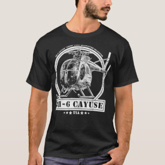 T-shirt Hélicoptère OH6 Loach Cayuse 