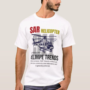 T-shirt Hélicoptère SAR