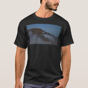 T-shirt Hélicoptère WILDFIRE faisant une goutte d'eau