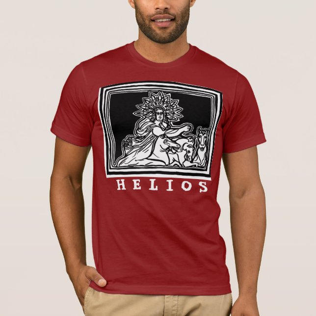 T-shirt Helios par AncientAgesPrints (Devant)