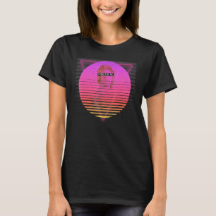 T-shirt Helios Statue grecque Rétro Vaporwave Esthétique 8