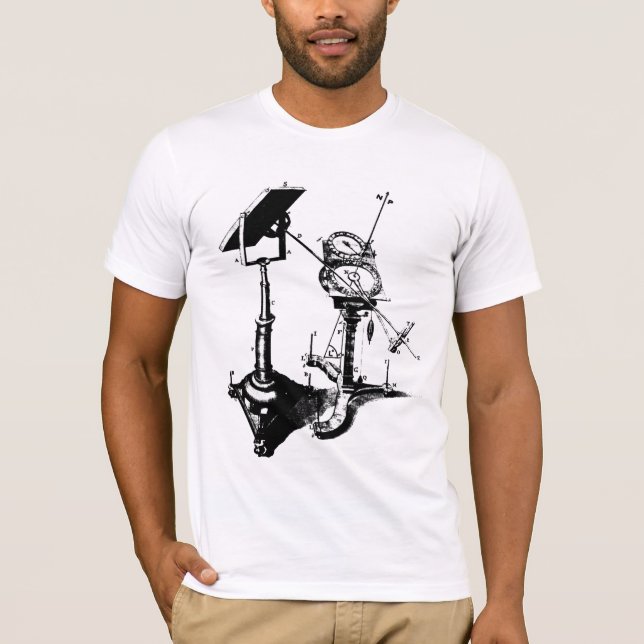 T-shirt Héliostat d'Un-Miroir (Devant)