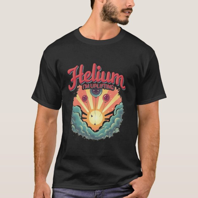 T-shirt Helium, je me plie (Devant)