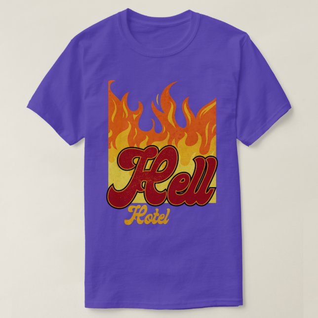 T-shirt Hell Hotel Heavy Metal (Design devant)