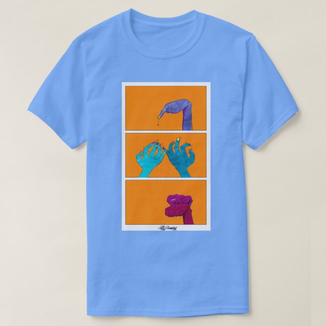 T-shirt hell yeah (Design devant)