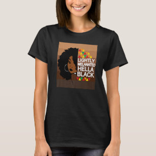 T-shirt Hella Black African American Pri