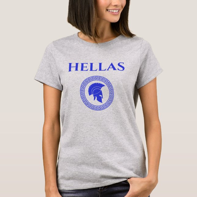 T-shirt Hellas Spartiate  (Devant)