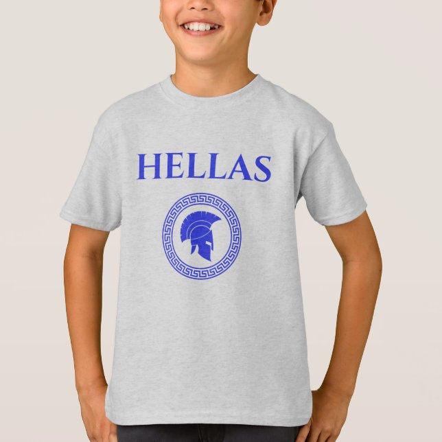 T-shirt Hellas Spartiate  (Devant)