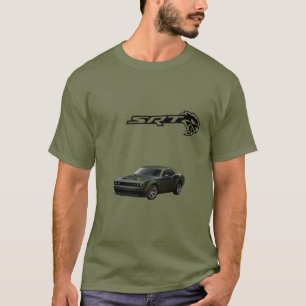 T-shirt Hellcat SRT Homme - Dodge Challenger Muscl