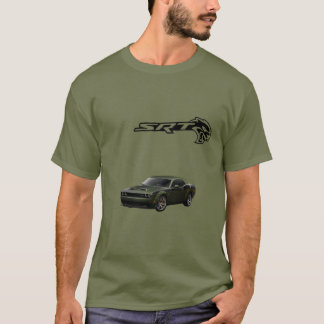 T-shirt Hellcat SRT Homme - Dodge Challenger Muscl