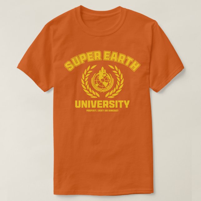 T-shirt Hellders 2 Super Earth University (Design devant)