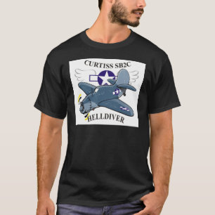 T-shirt helldiver des curtiss sb2c