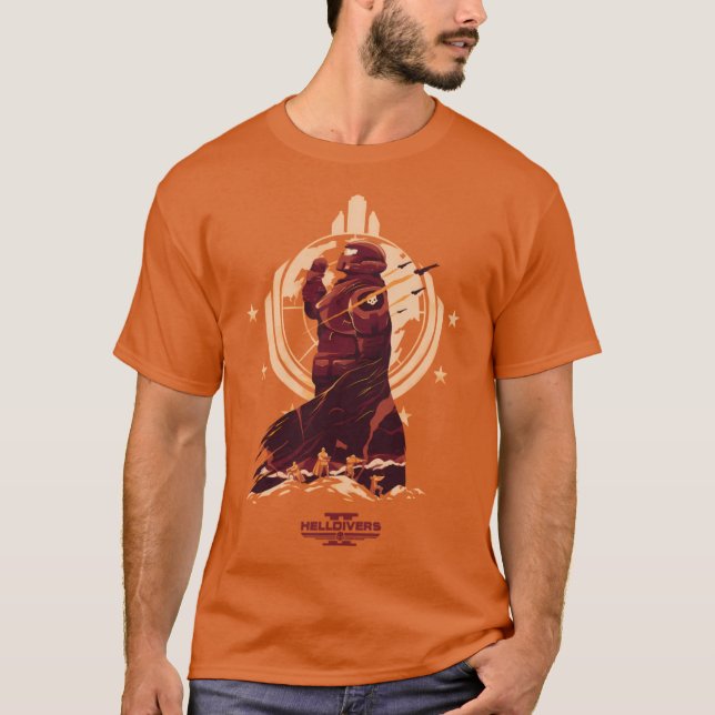 T-shirt Helldivers 2 Jeu Vidéo (Devant)