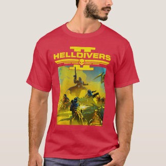 T-shirt Helldivers 2 Sony PlayStation Clé de groupe de jeu