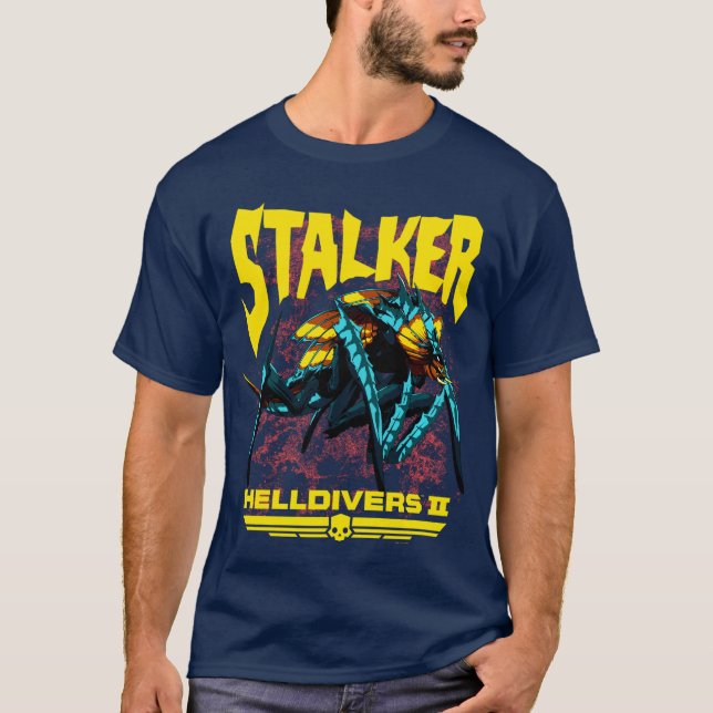 T-shirt Helldivers 2 Sony Playstation Jeu Vidéo Traqueur (Devant)