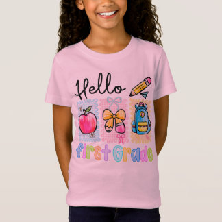T-shirt Hello First Grade