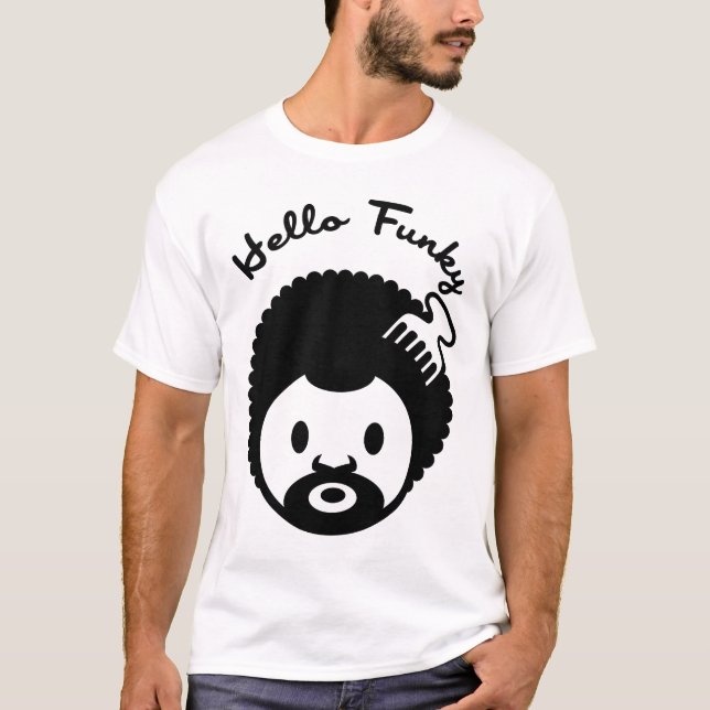 T-shirt Hello Funky (Devant)