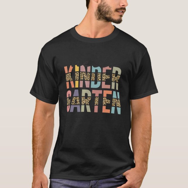 T-shirt Hello Kindergarten Teacher Team Kindergarten Squad (Devant)