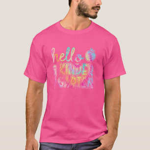 T-shirt Hello Kindergarten Team Kinder Back to School Teac