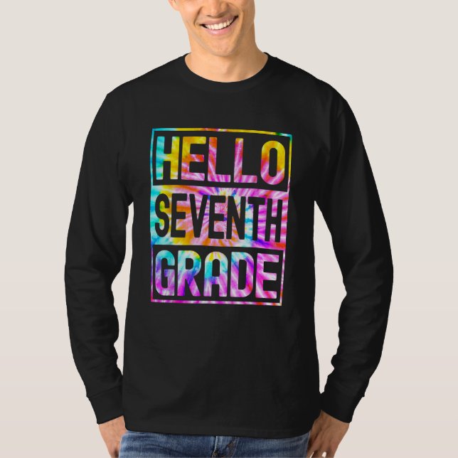 T-shirt Hello Seventh Grade Back to School 7th Grade Teach (Devant)