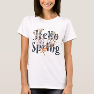T-shirt Hello Spring Birds