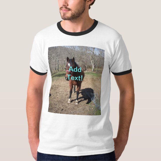 T-shirt Hello There Horsey (Devant)