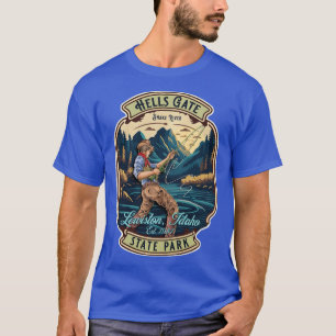 T-shirt Hells Gate State Park Lewiston Idaho Fly Fishing S